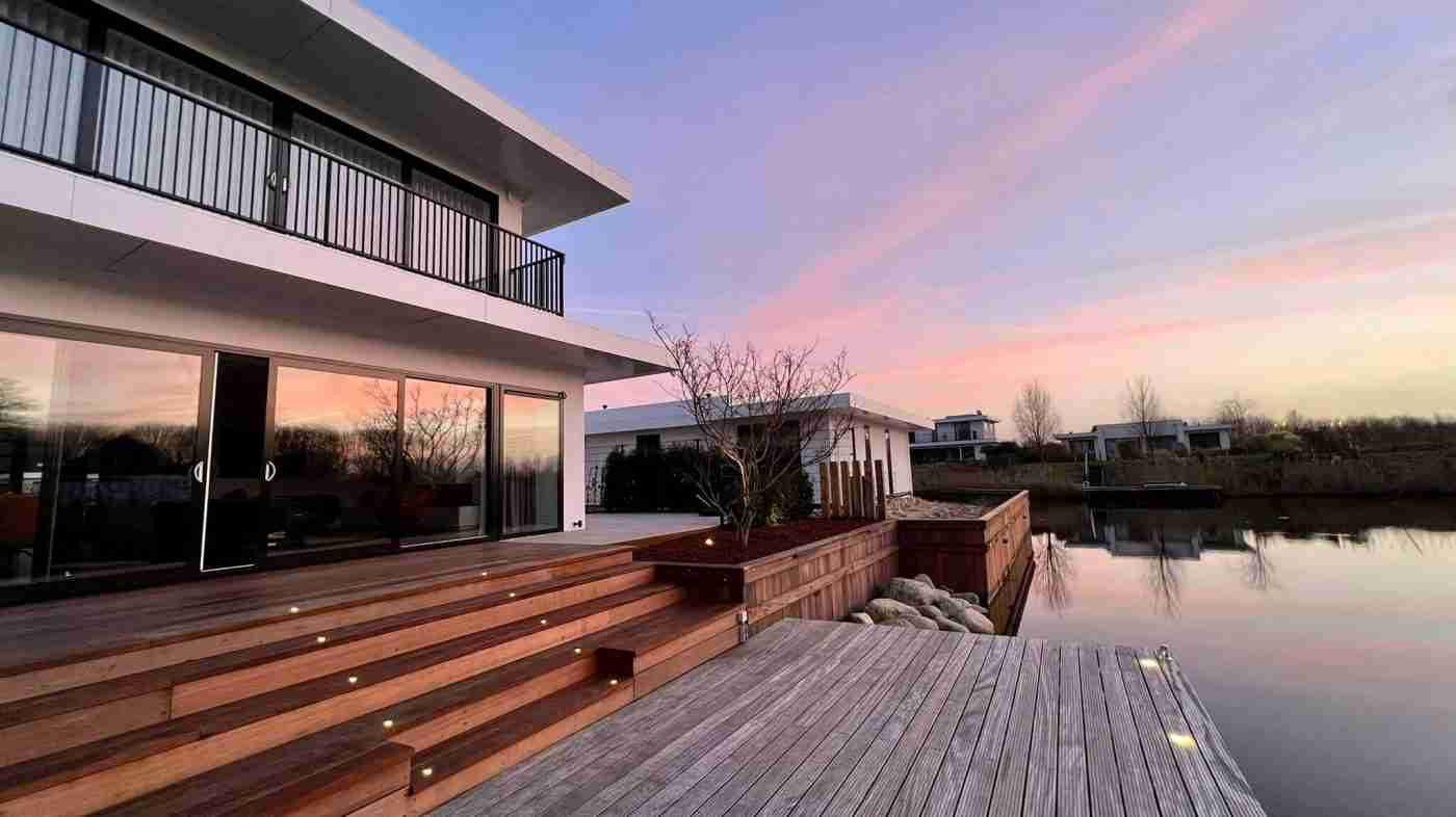 Hovenier Harderwijk - tuinontwerp aan het water